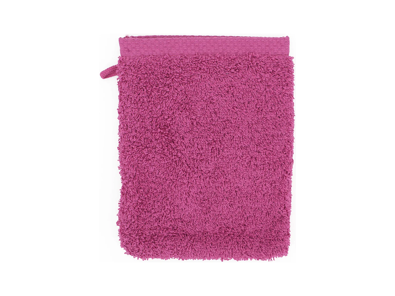 Gant de toilette 16x21 cm PURE Prune 550 g/m2