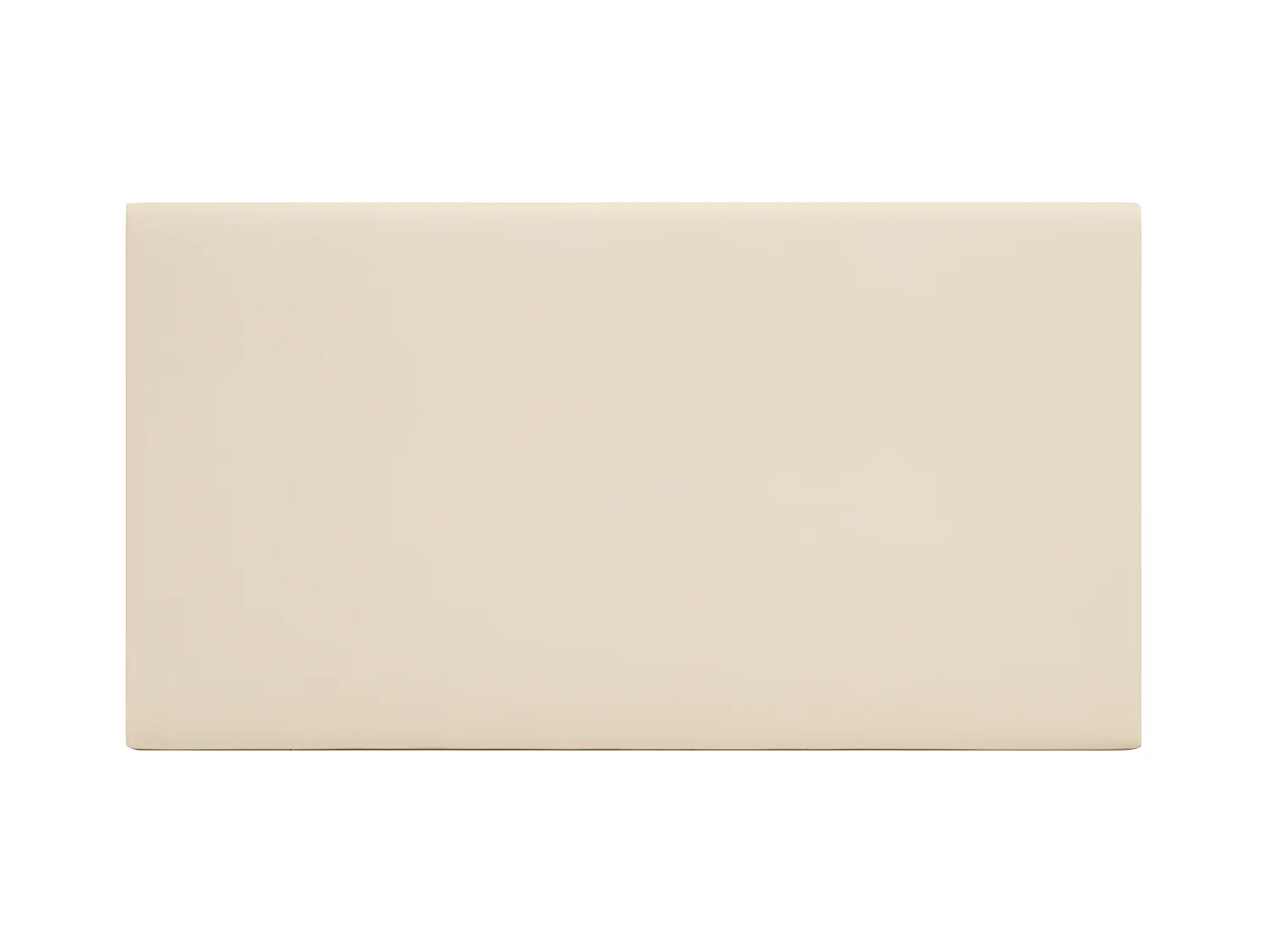 Tête de lit en coton beige 90x80cm - OSLO - DECOWOOD