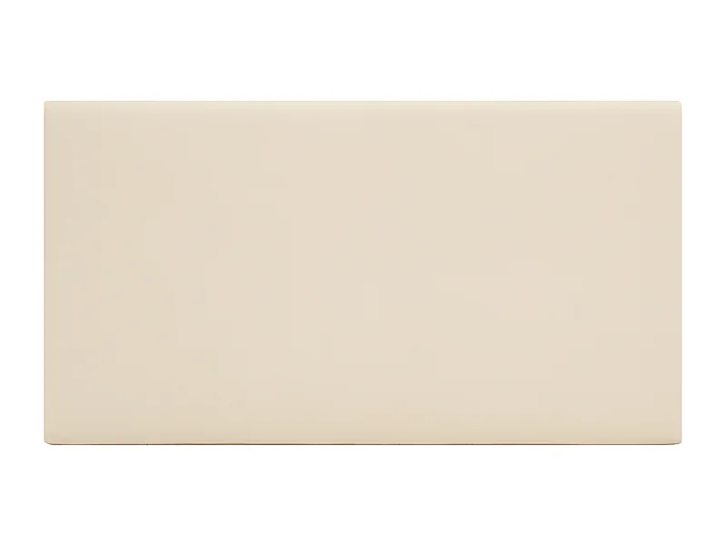 Tête de lit en coton beige 90x80cm - OSLO - DECOWOOD