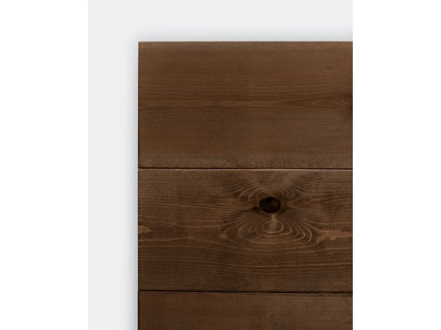 Tête de lit en bois de pin marron 140x80cm - FLANDES - DECOWOOD