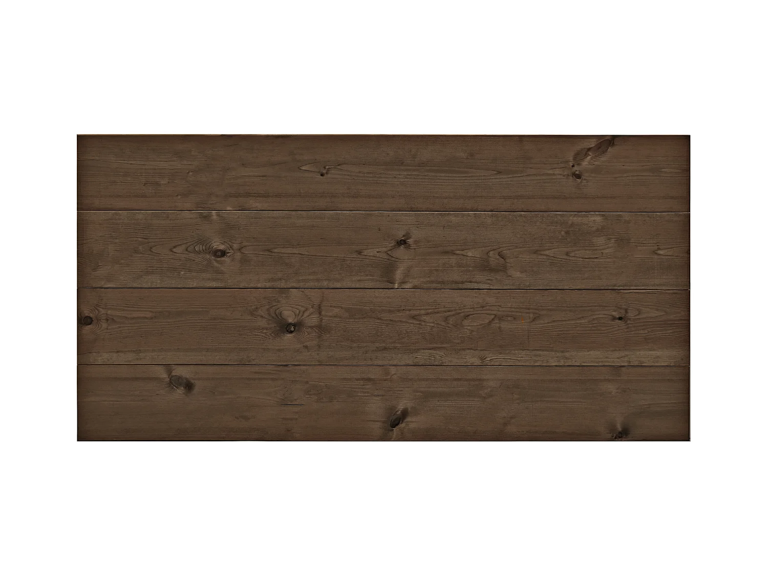 Testata del letto in legno in tono noce 180x80cm - FLANDES - DECOWOOD