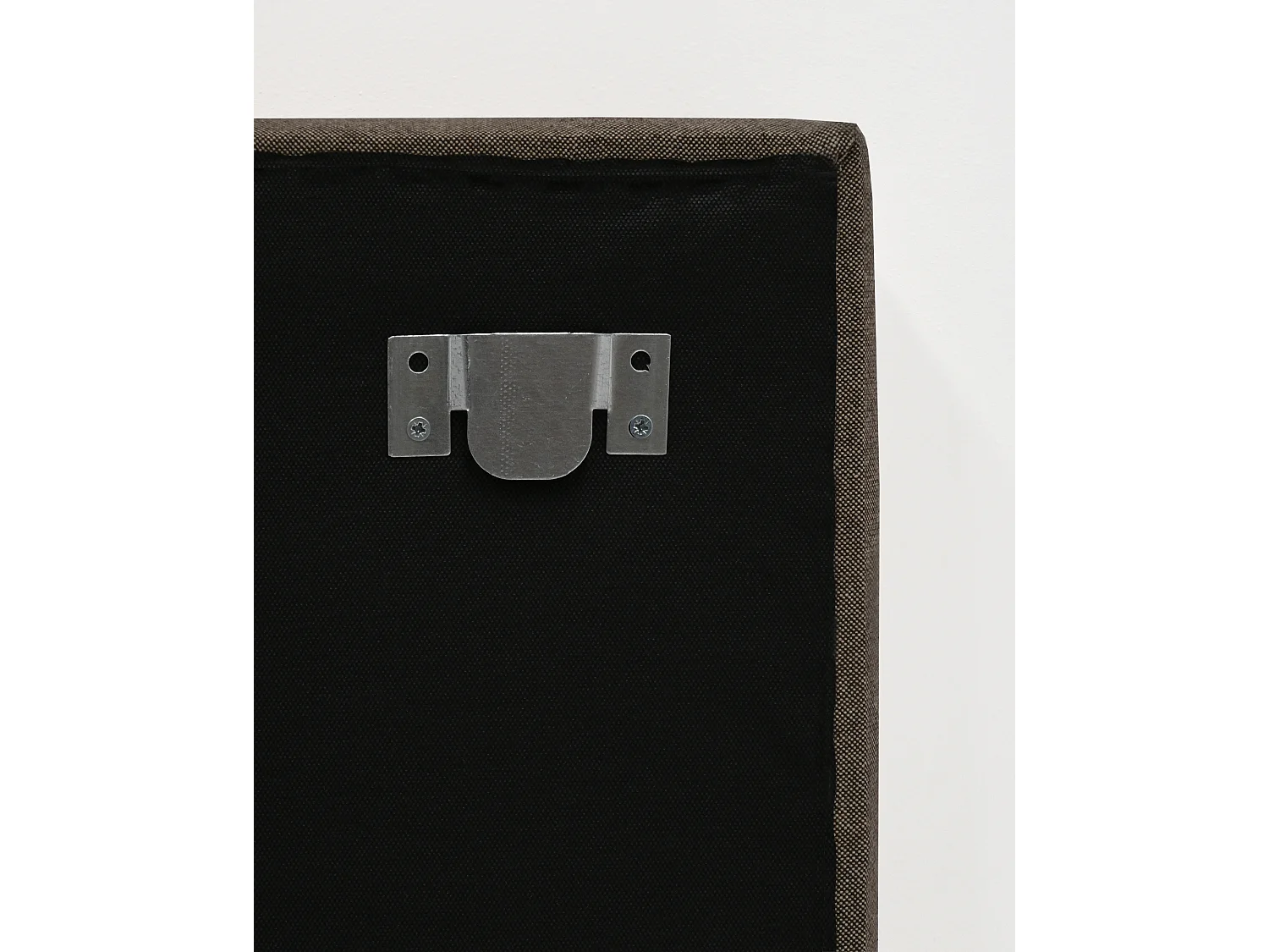 Tête de lit en coton brun 160x80cm - OLIVIA - DECOWOOD