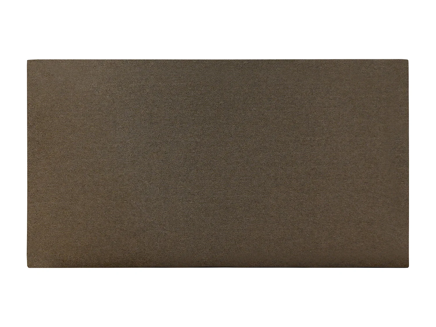 Tête de lit en coton brun 180x80cm - OLIVIA - DECOWOOD