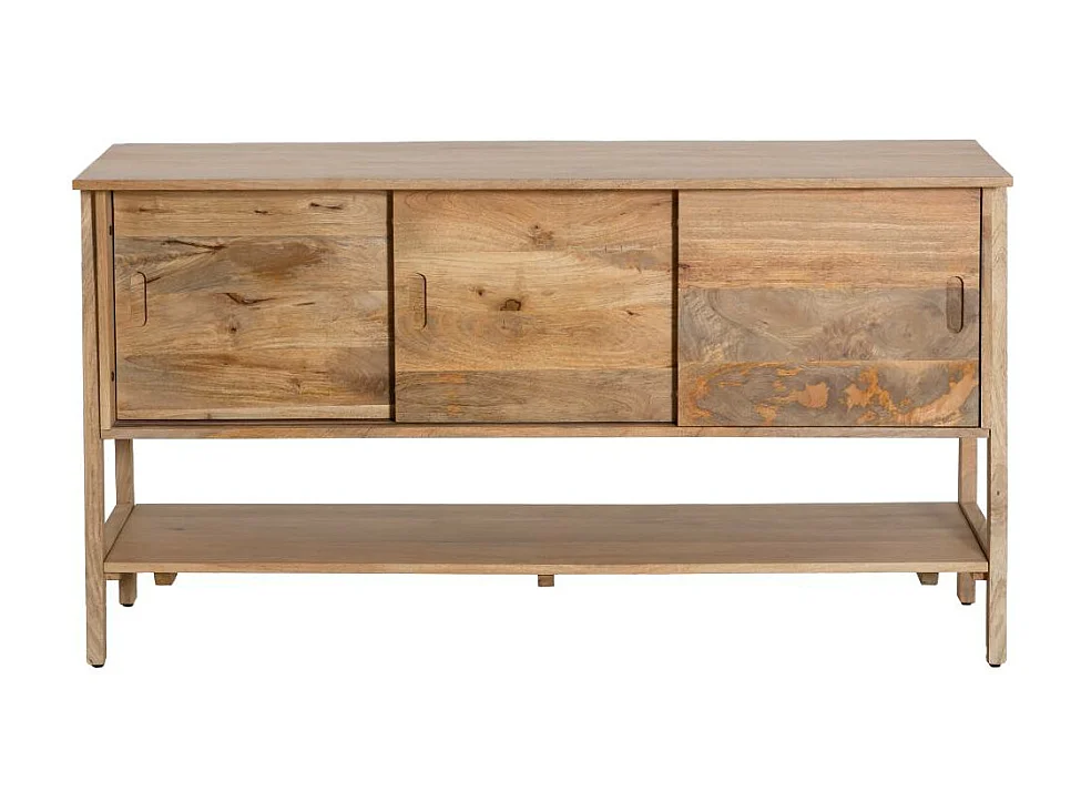 Meuble sous vasque en bois de manguier 145 cm Nour