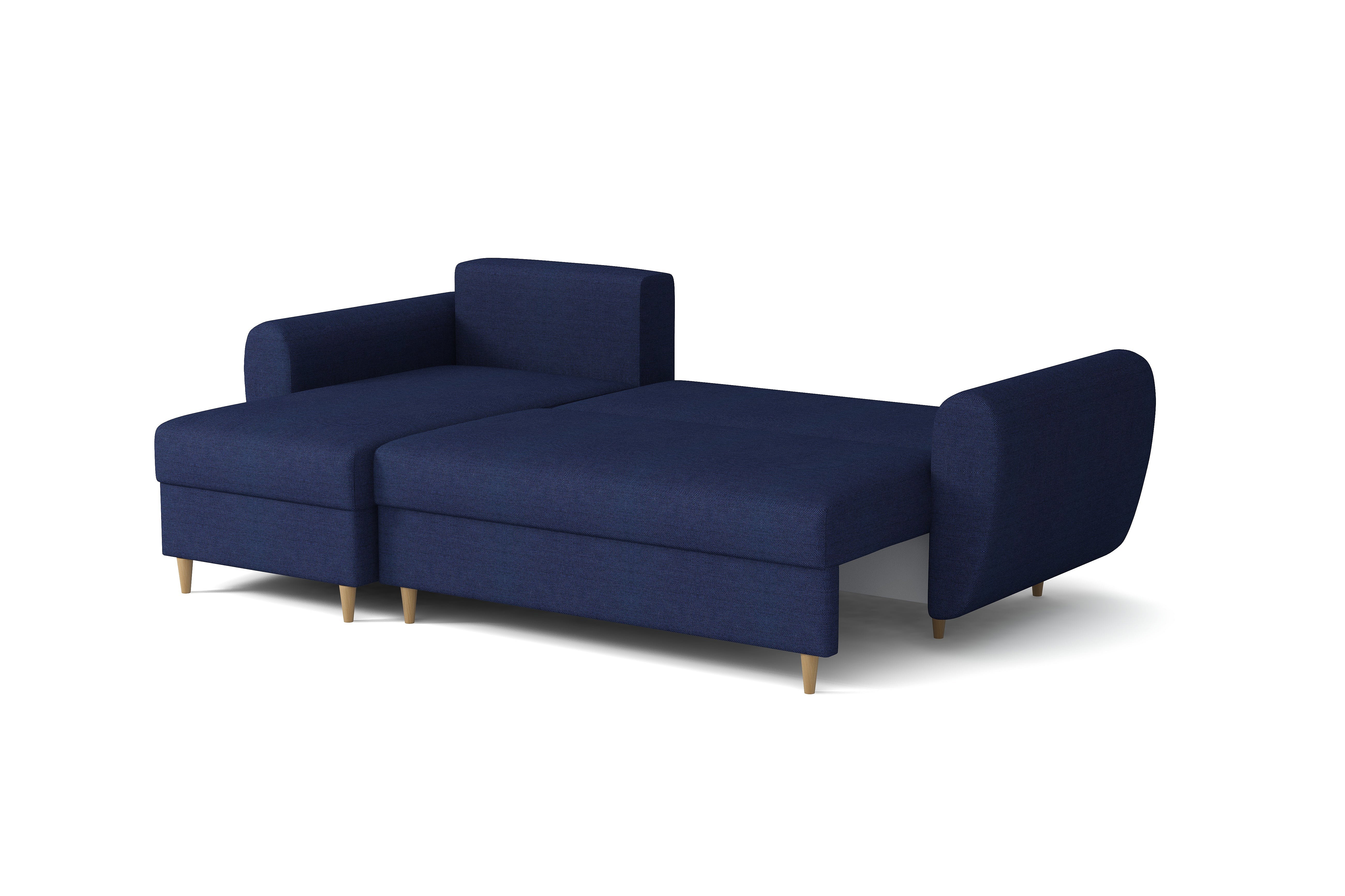 Chris Canape Dangle Convertible En Microfibre Detachable Bleu