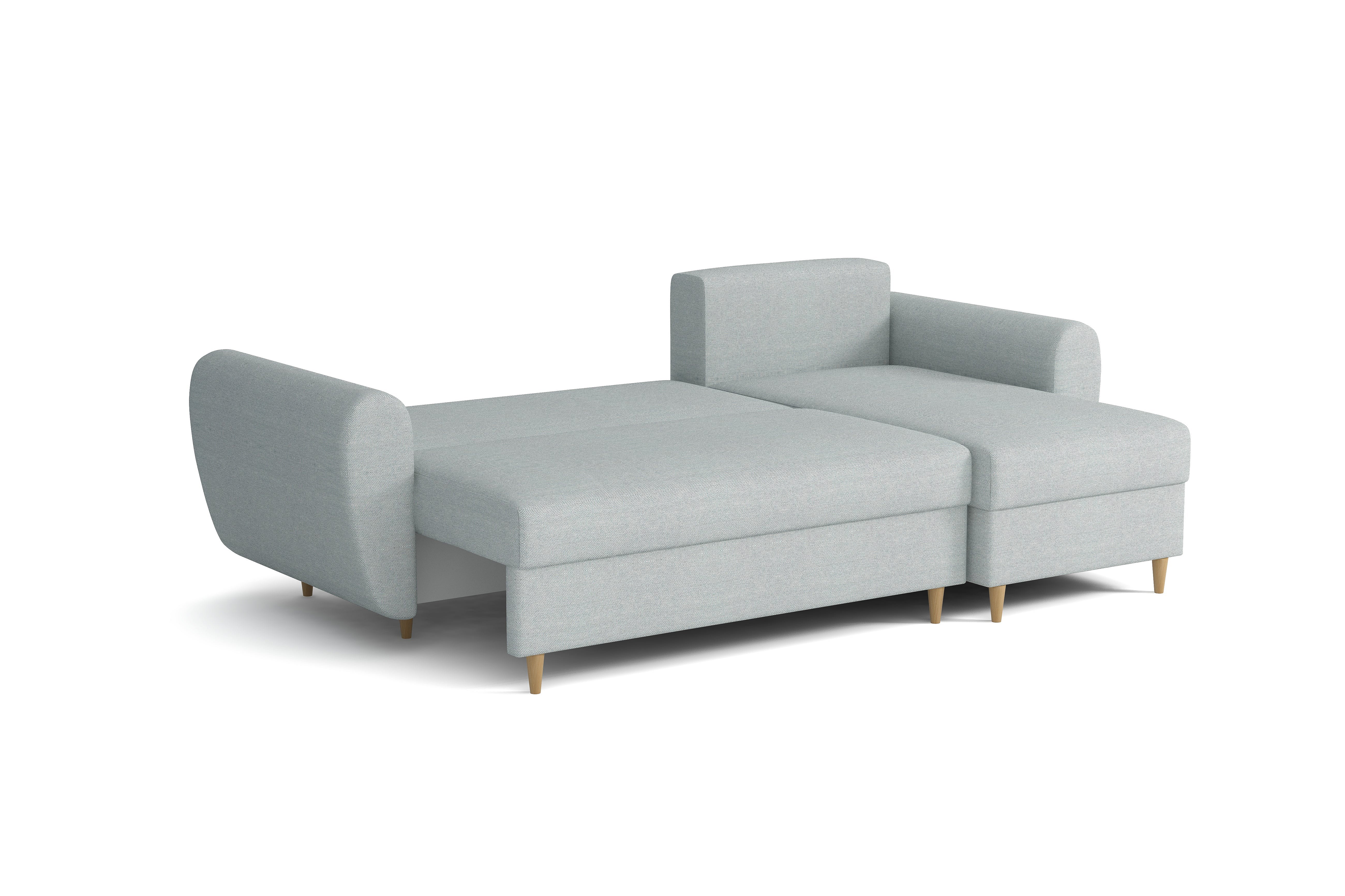 Canapé D'angle Convertible But - Tissu Gris - Occasion