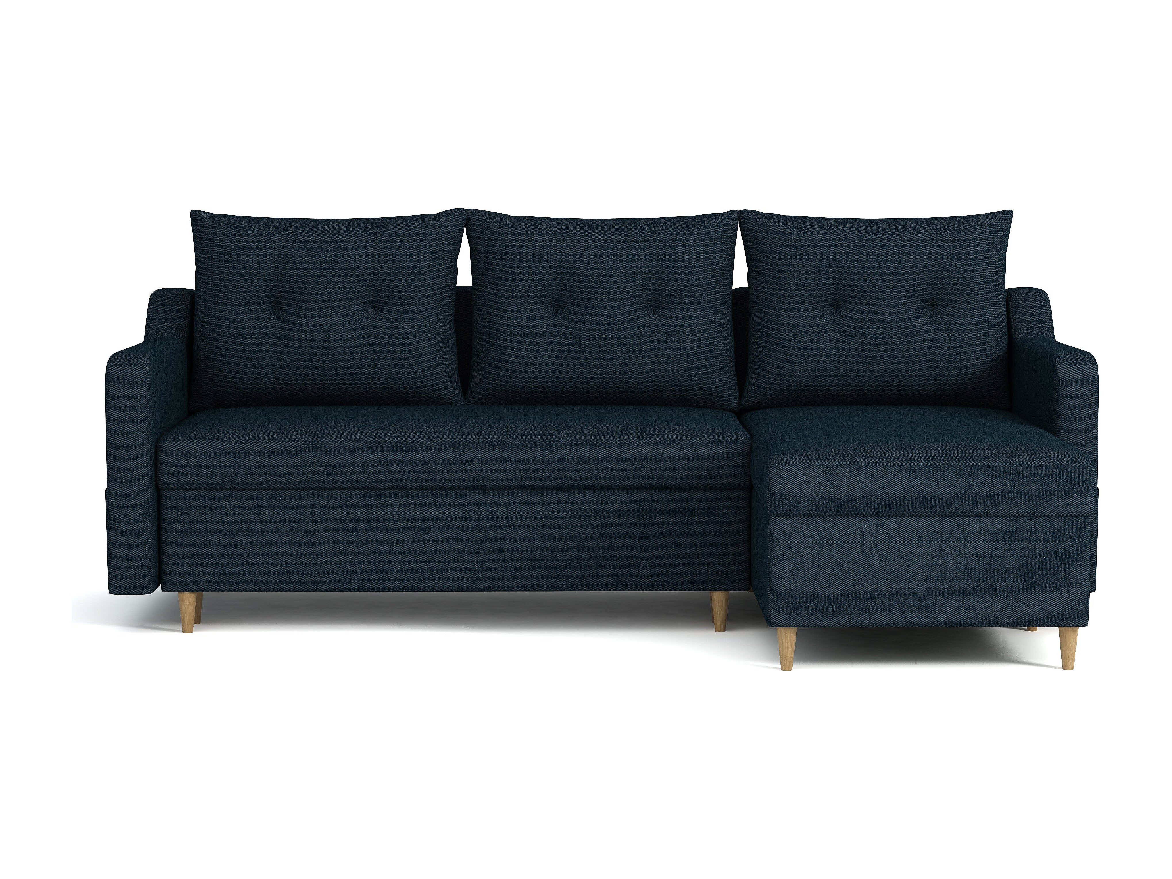 Canapé D'angle Convertible Habitat – Tissu Coton, Bon état