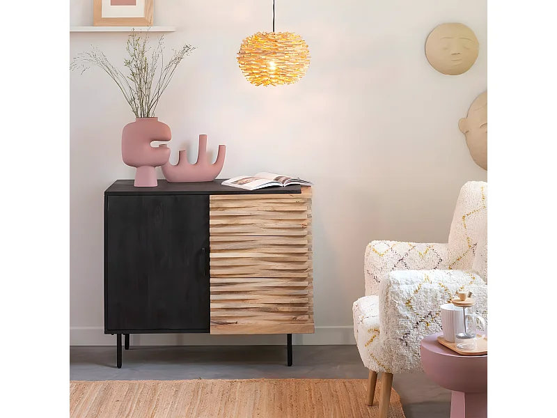 Petit buffet en bois de manguier Tino