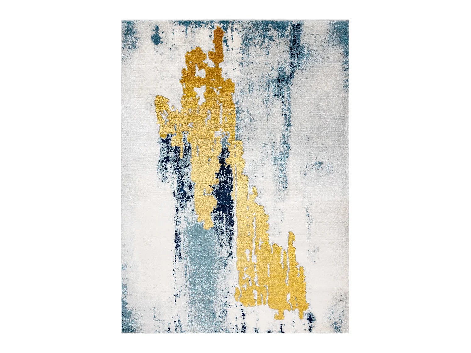 Tapis EMERALD exclusif 1025 glamour, élégant vintage bleu / or 140x190 cm
