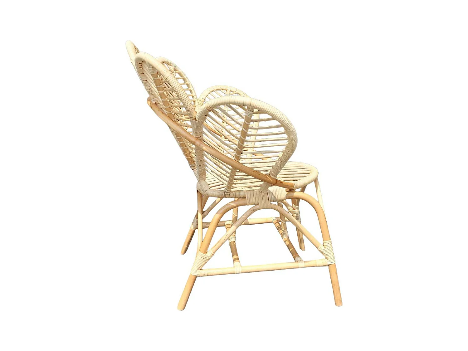 Fauteuil en rotin fleur Rattan