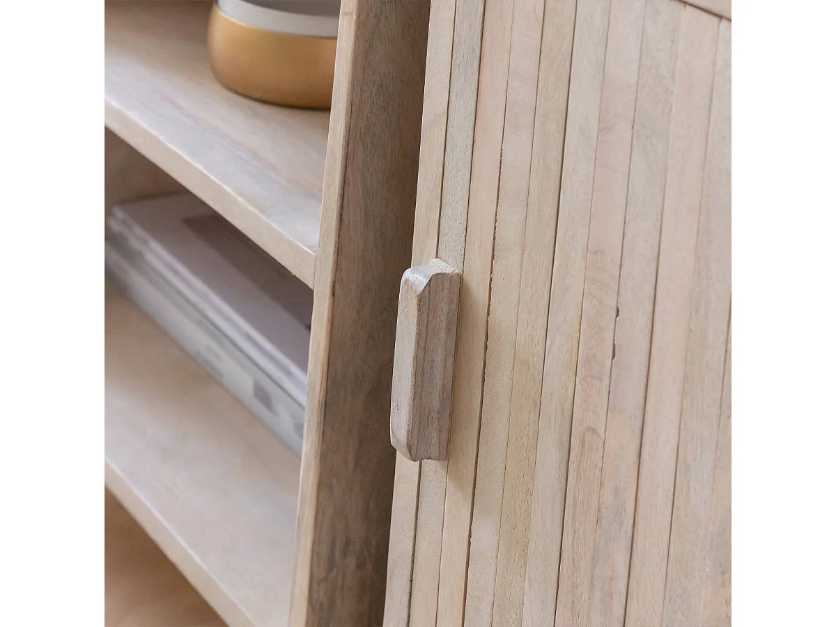 Meuble tv en bois de manguier Macha