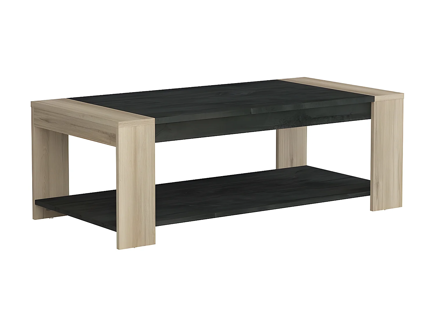 Table basse 2 niveaux Sheffield