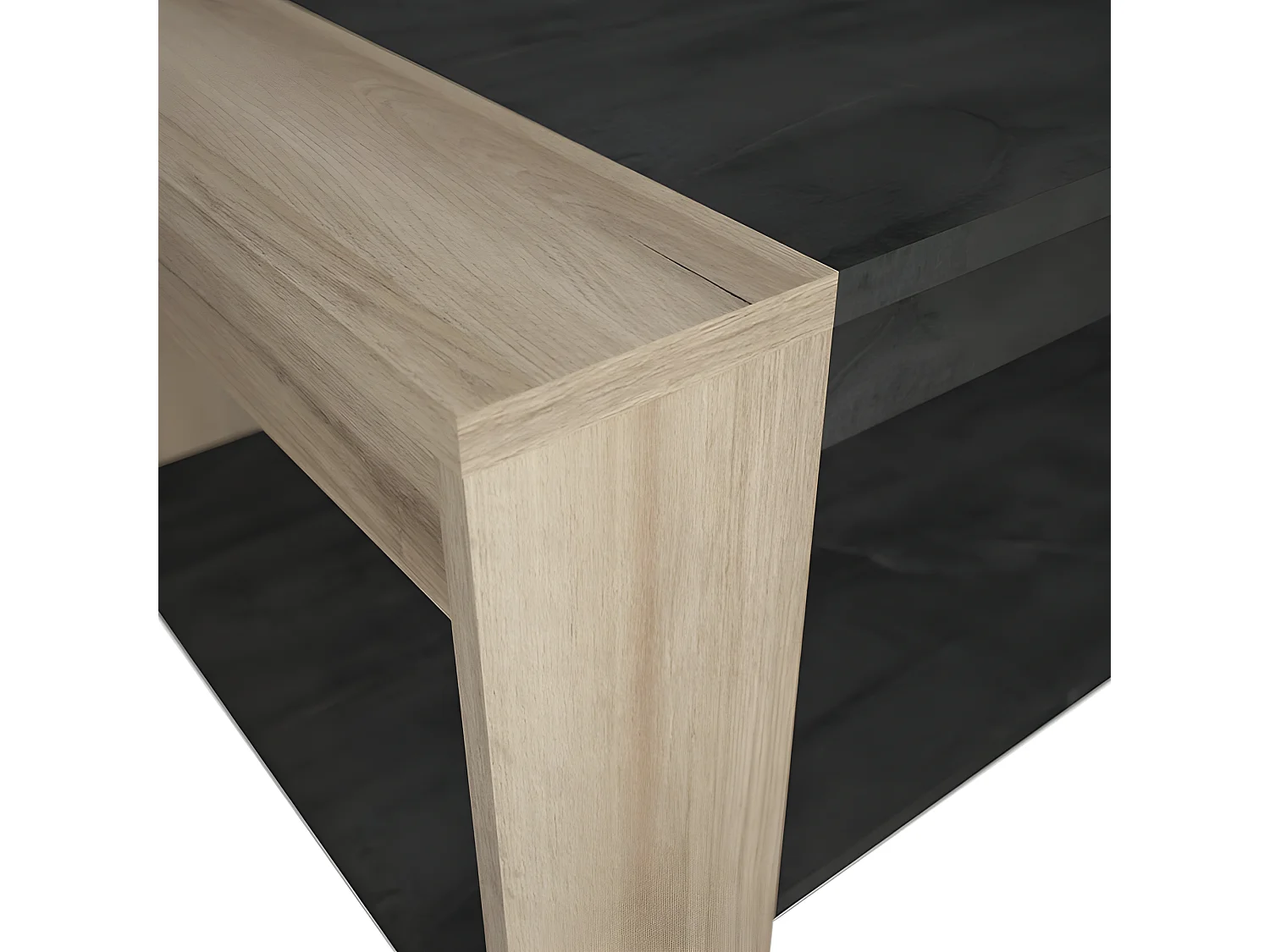 Table basse 2 niveaux Sheffield