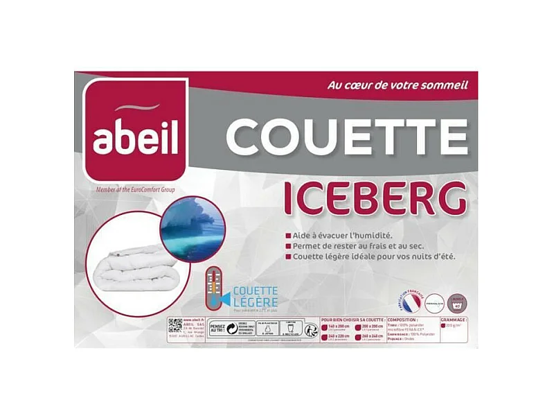 ABEIL Licht dekbed 200 x 200 cm