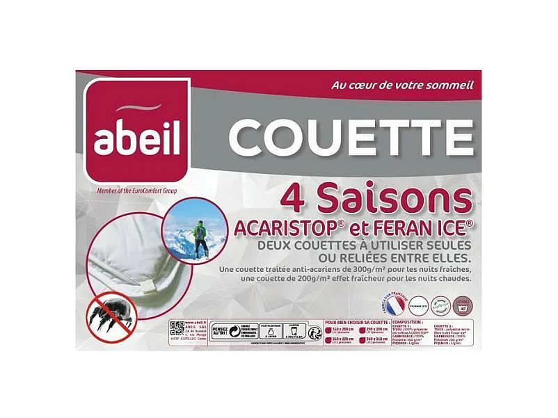 Piumone 4 Stagioni Anti-Acari 140x200cm