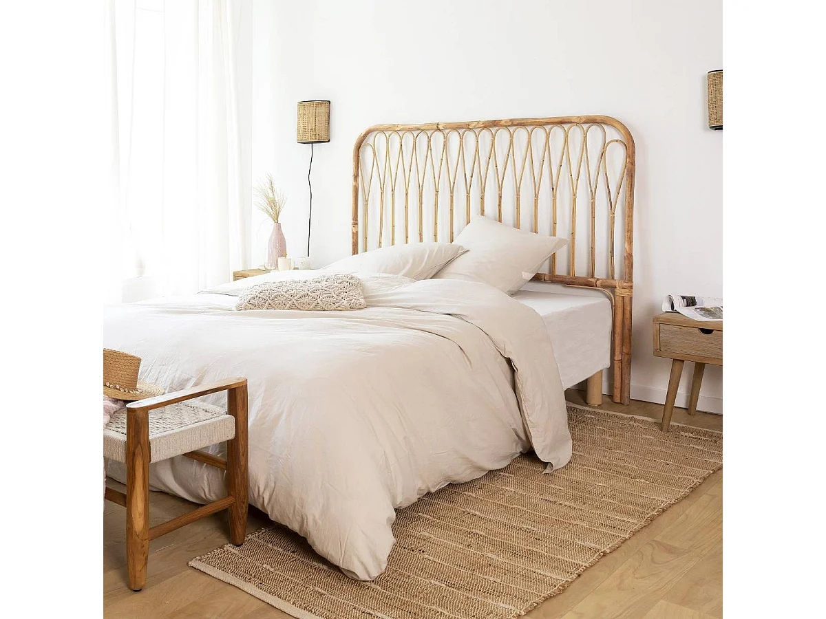 Tête de lit en rotin Rattan