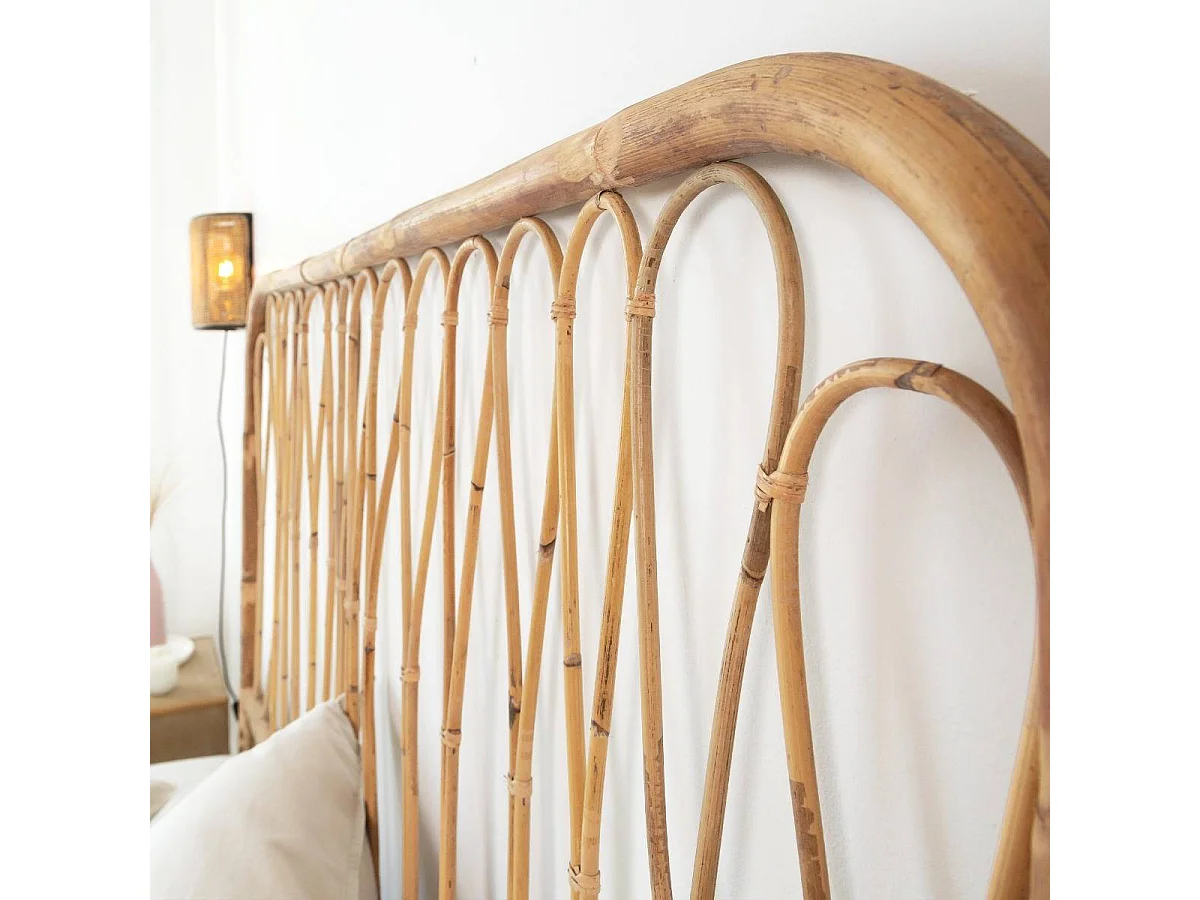 Tête de lit en rotin Rattan