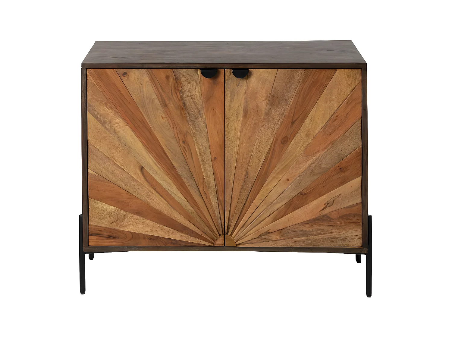 Petit buffet en bois d'acacia Elvira