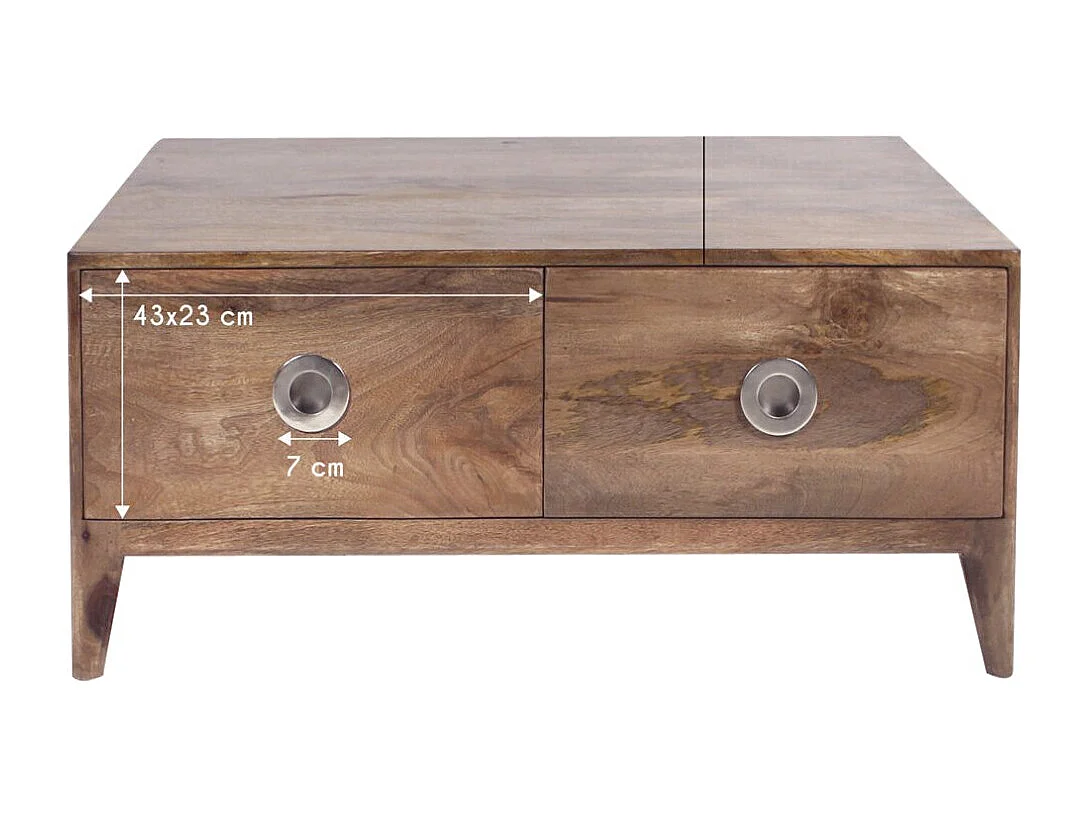 Table basse en bois de manguier Eloi