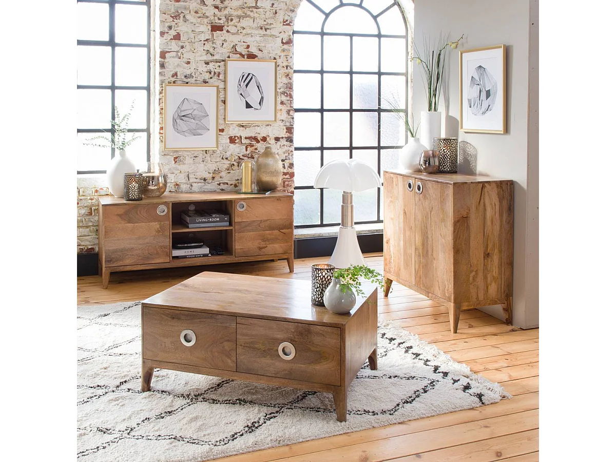 Table basse en bois de manguier Eloi