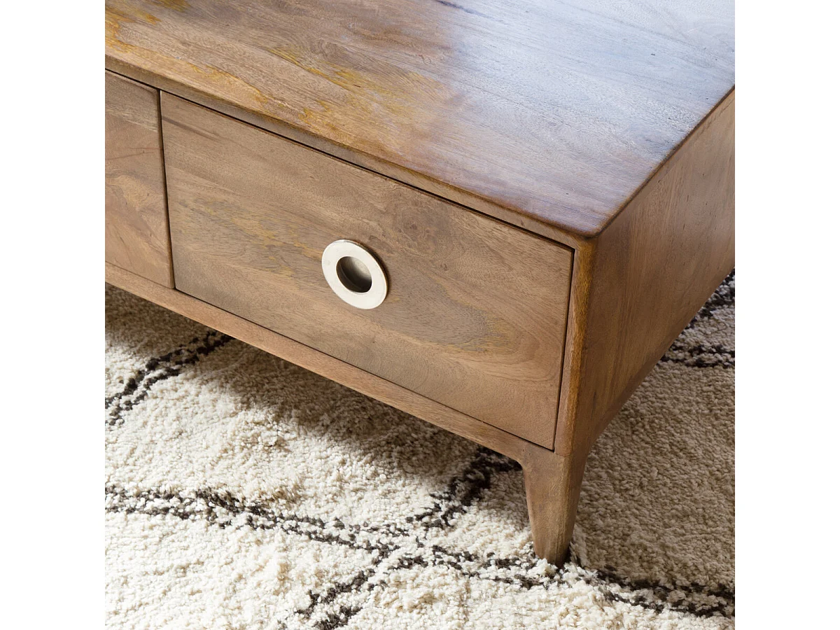 Table basse en bois de manguier Eloi