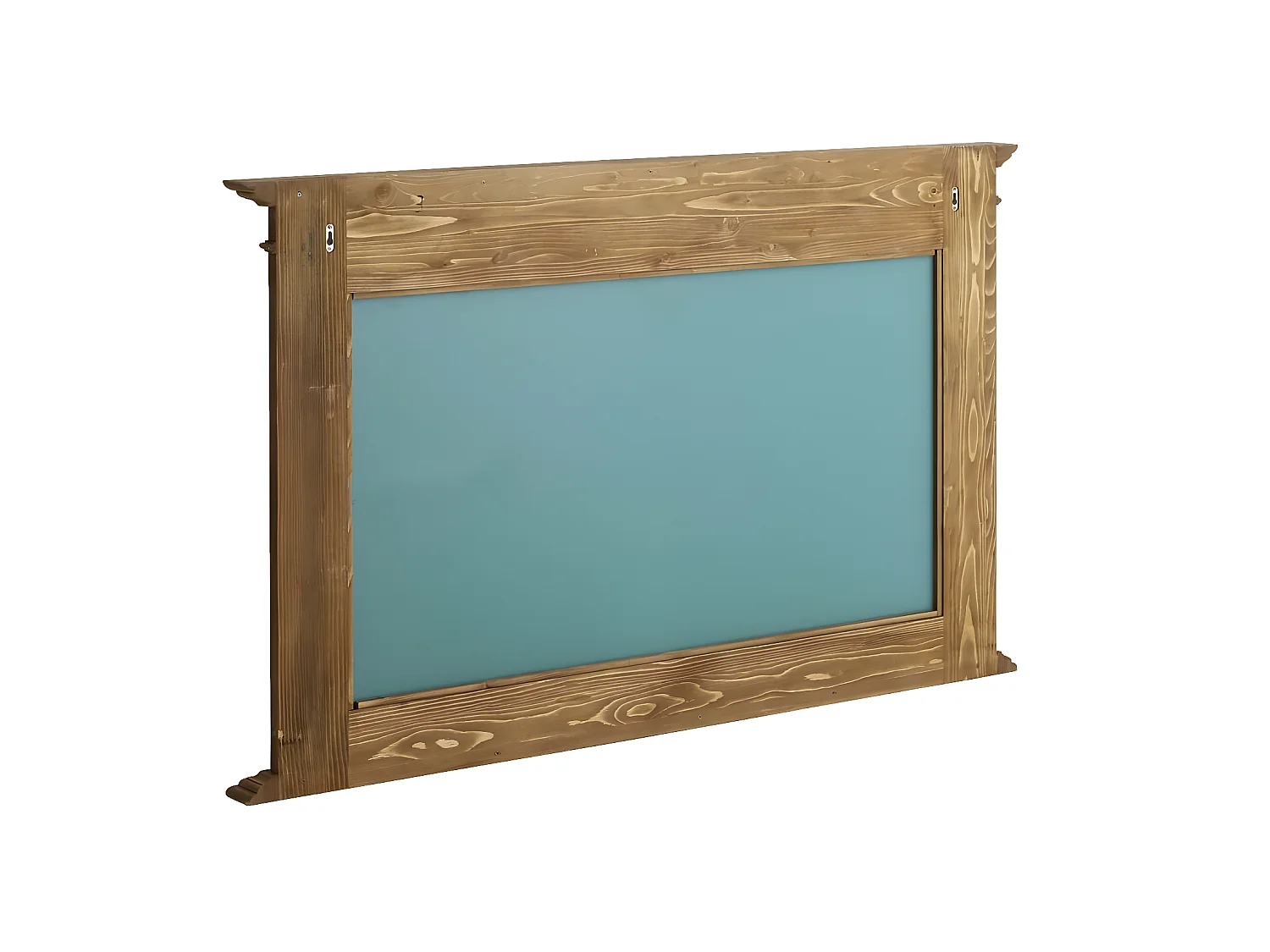 Miroir en bois de pin ciré miel Manel