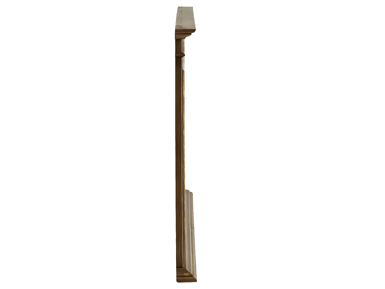 Miroir en bois de pin ciré miel Manel