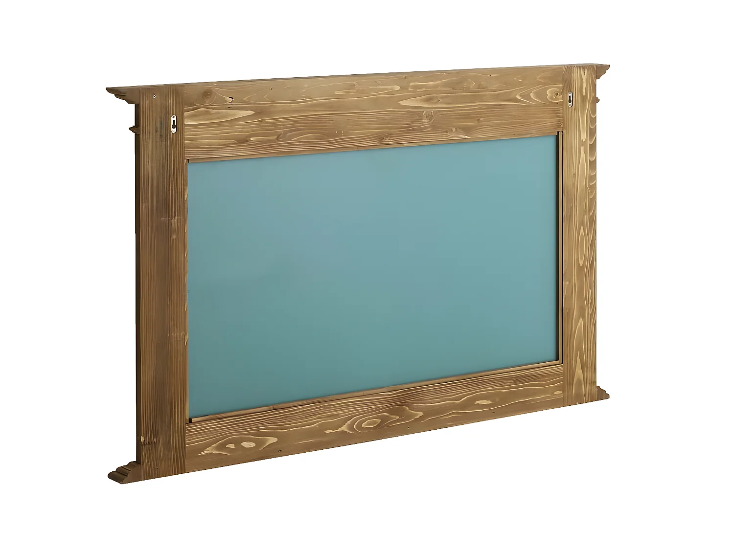 Miroir en bois de pin ciré miel Manel