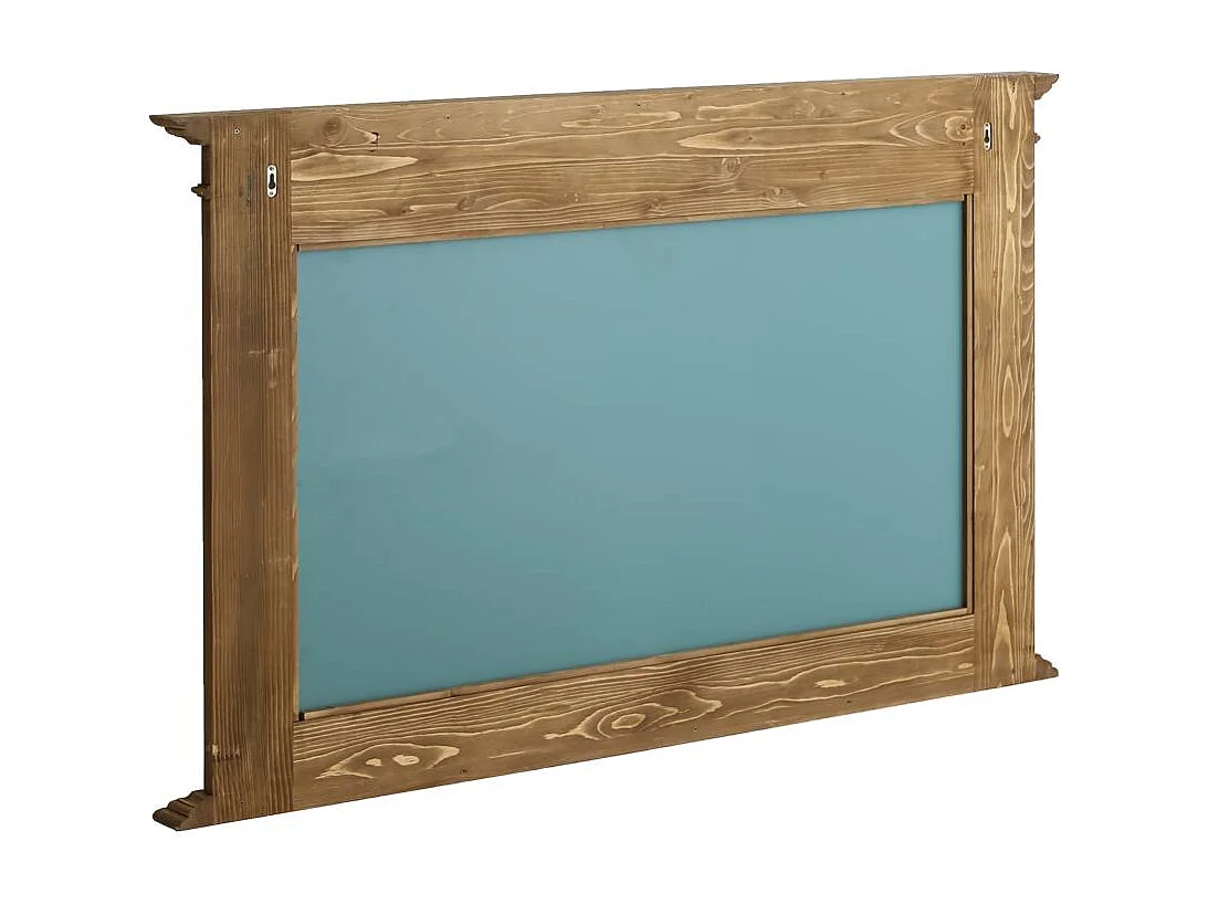 Miroir en bois de pin ciré miel Manel