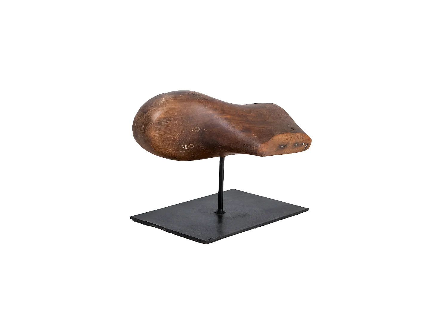 Sculpture en bois et métal Estel