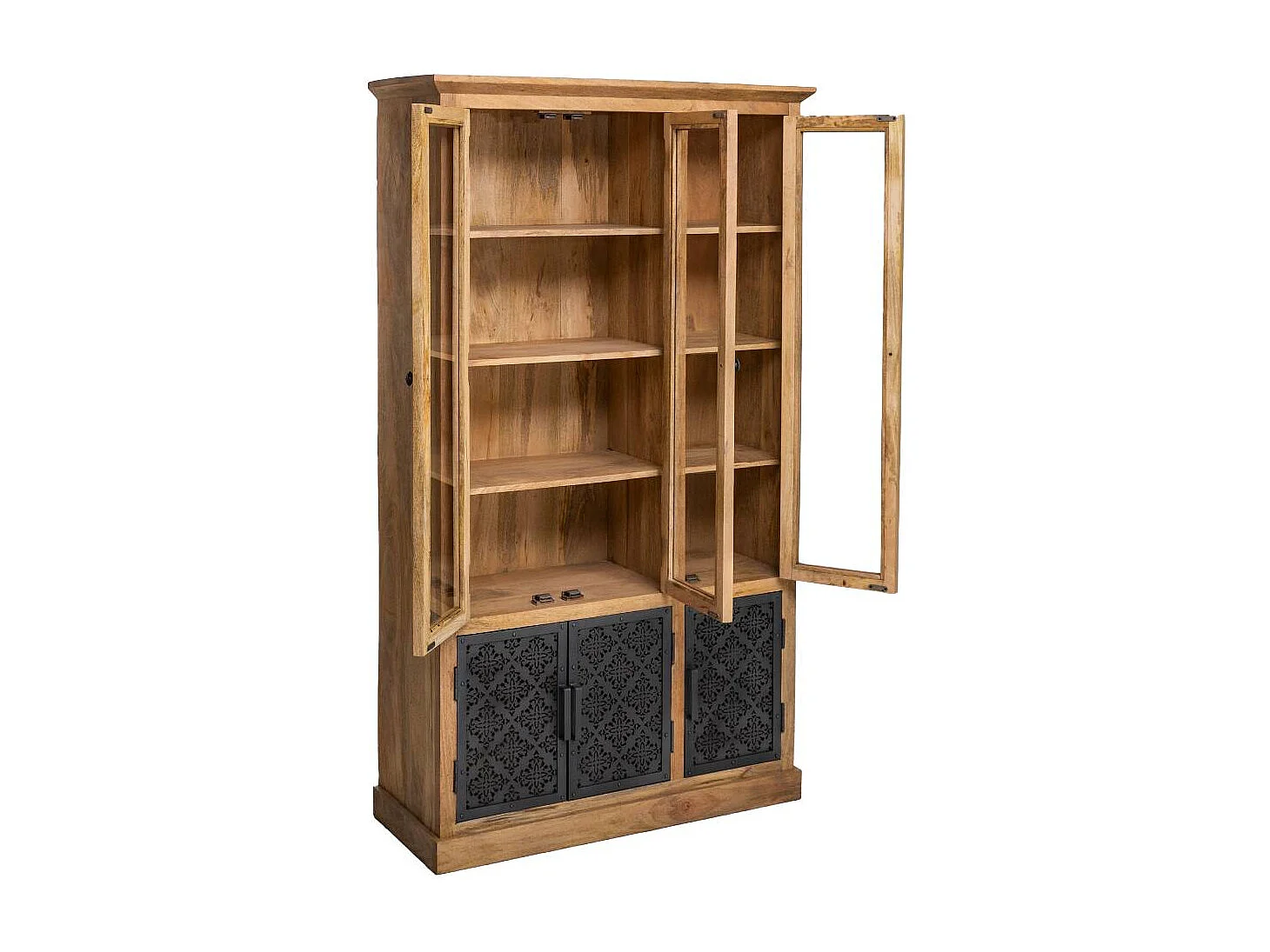 Vaisselier en bois de manguier Sahara