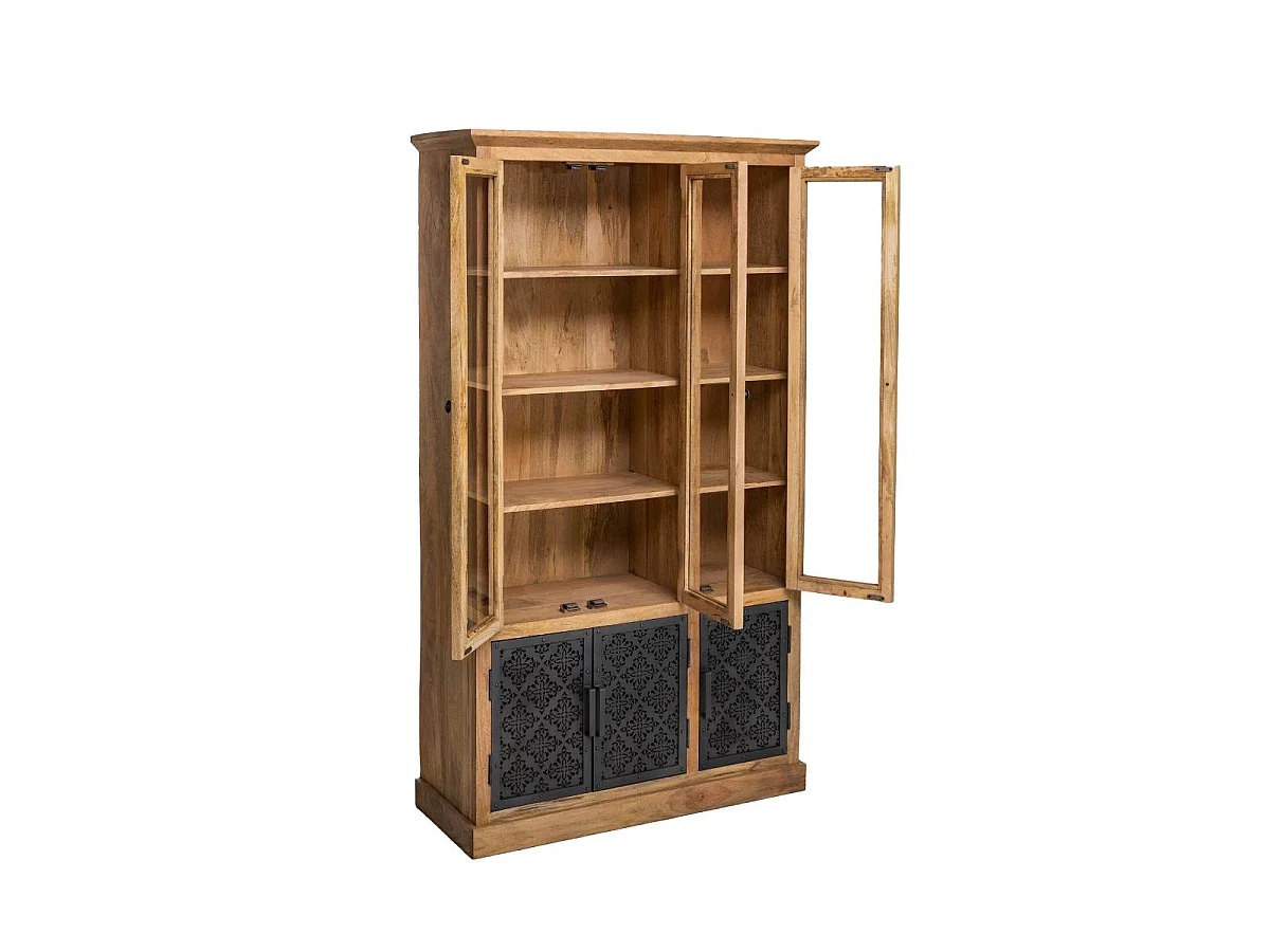 Vaisselier en bois de manguier Sahara