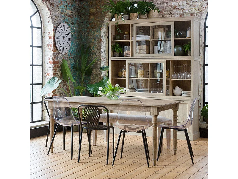 Vaisselier en bois de manguier Nina