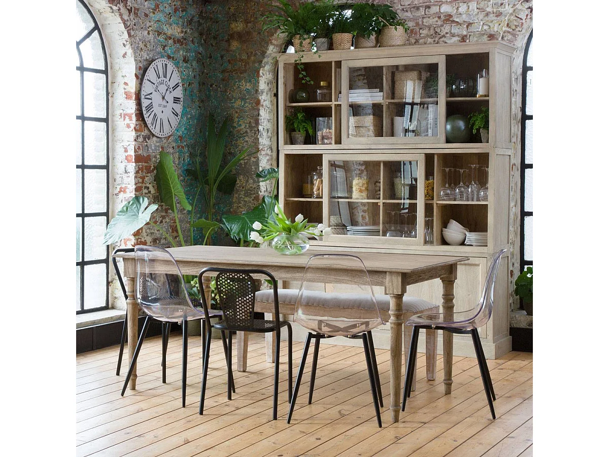 Vaisselier en bois de manguier Nina