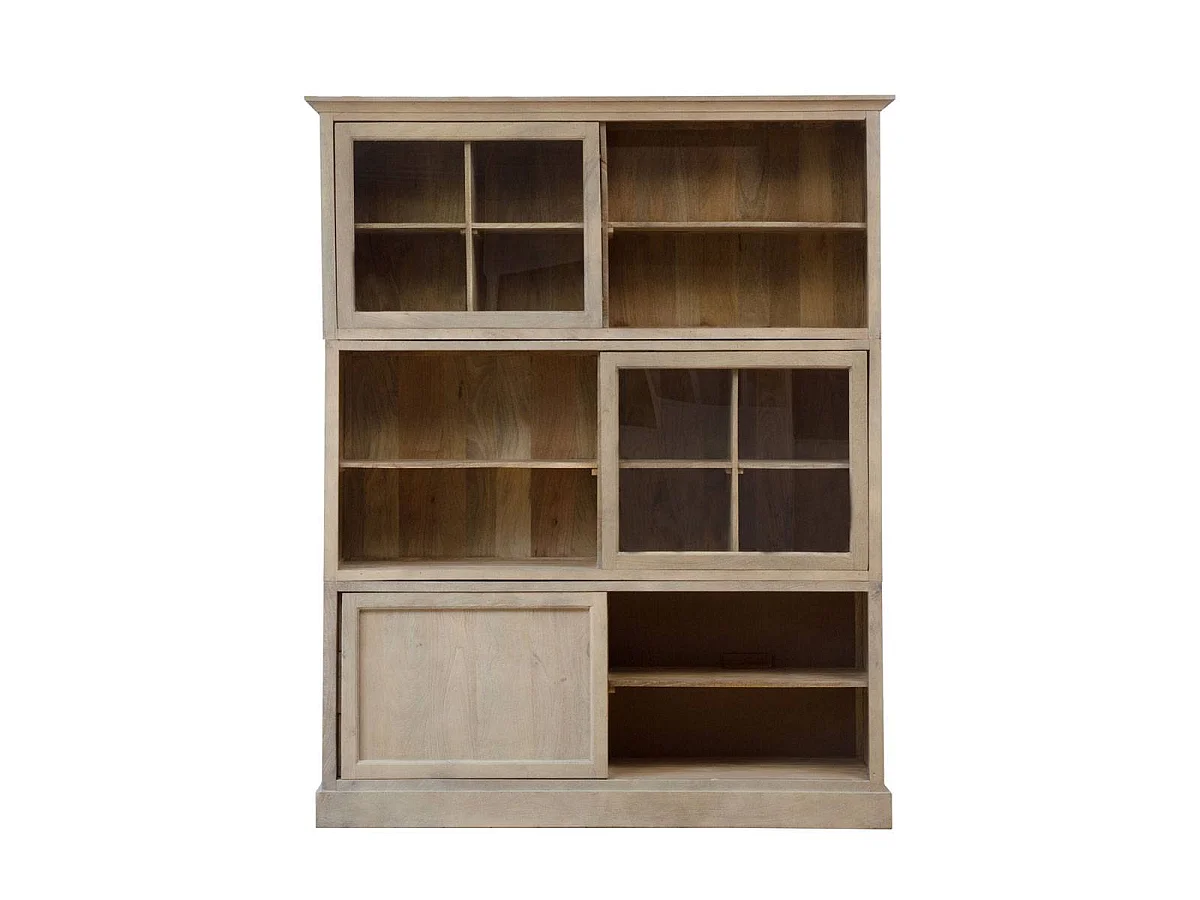 Vaisselier en bois de manguier Nina