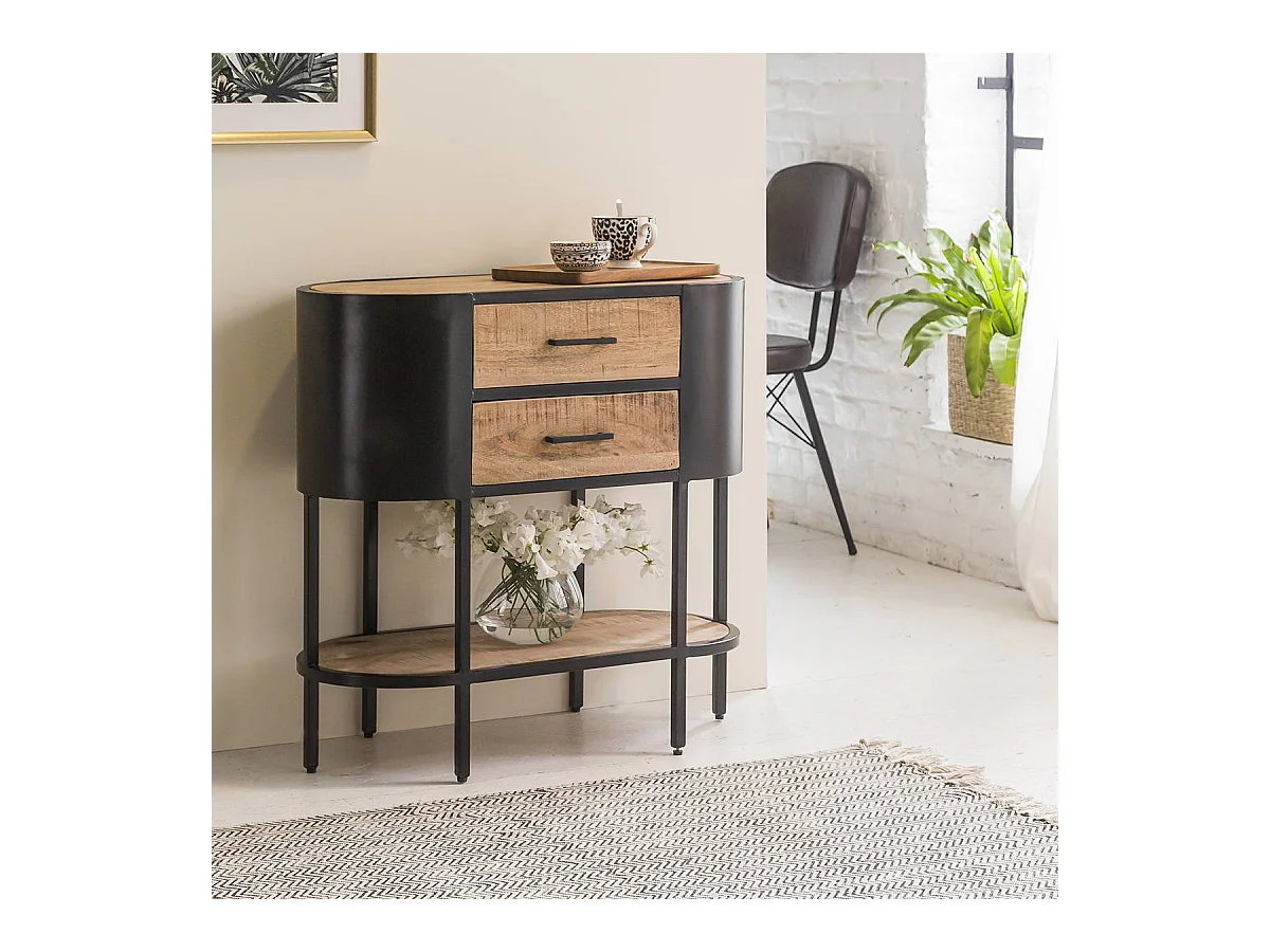 Console en métal Achille