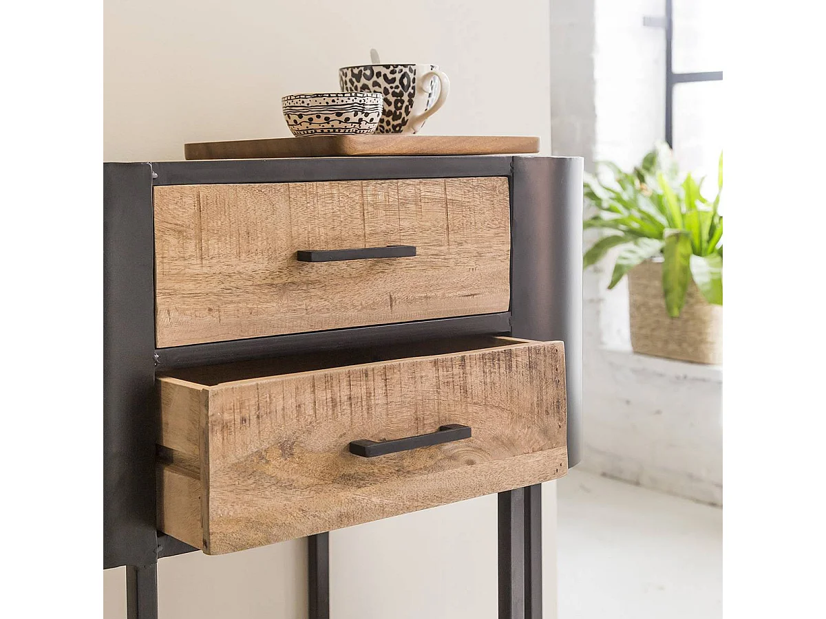 Console en métal Achille