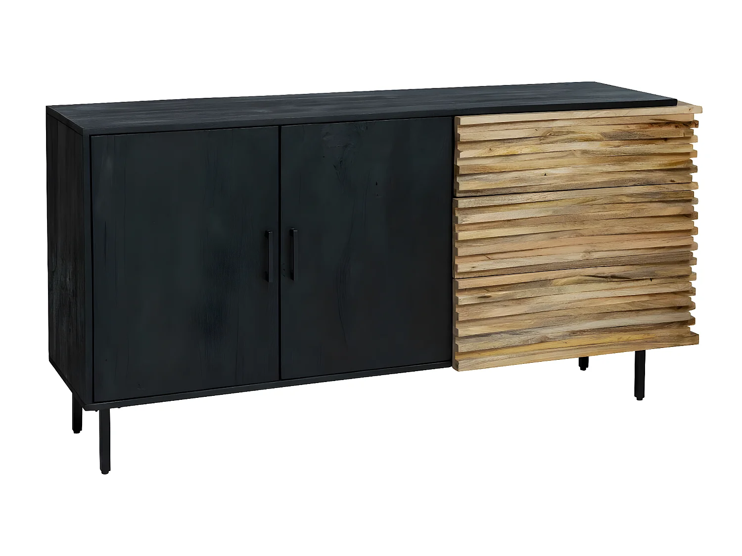 Buffet en bois de manguier Tino