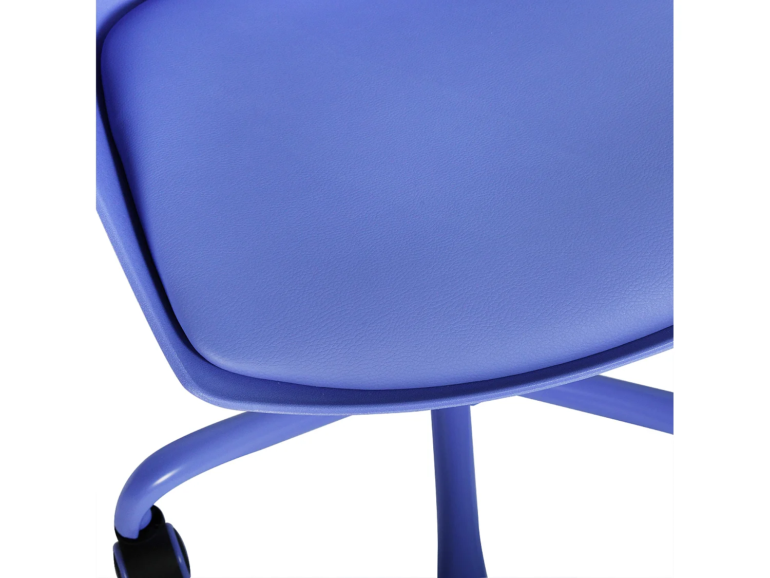 Chaise de bureau simple et confortable au design ergonomique violet