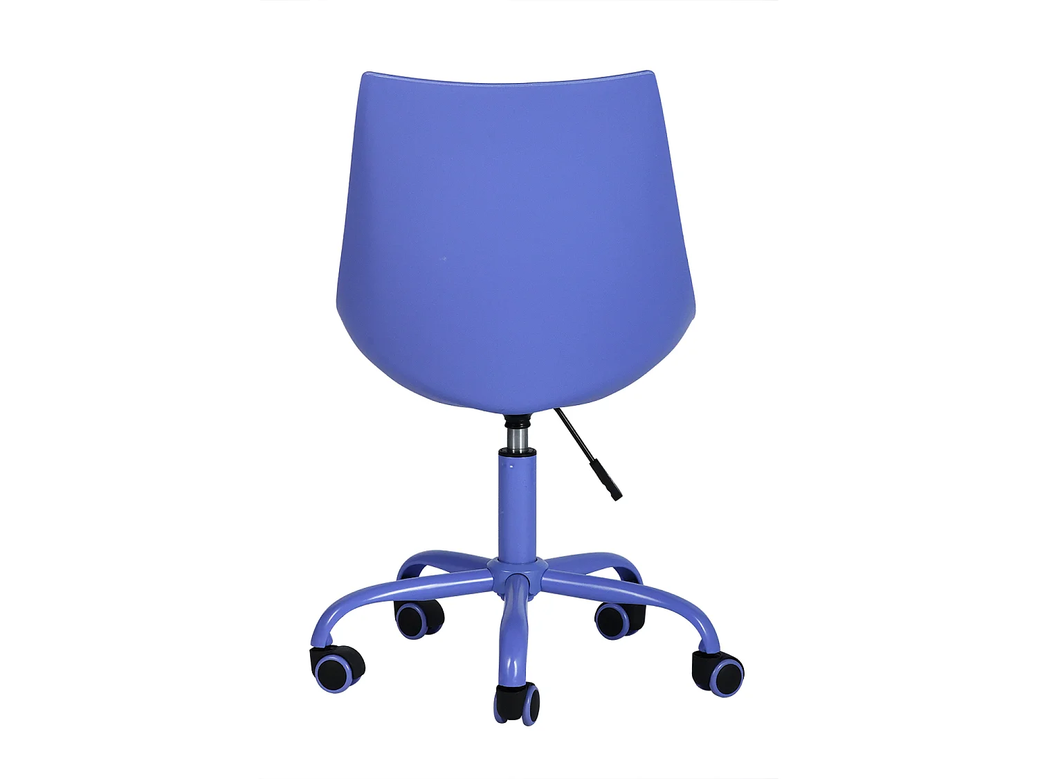 Chaise de bureau simple et confortable au design ergonomique violet