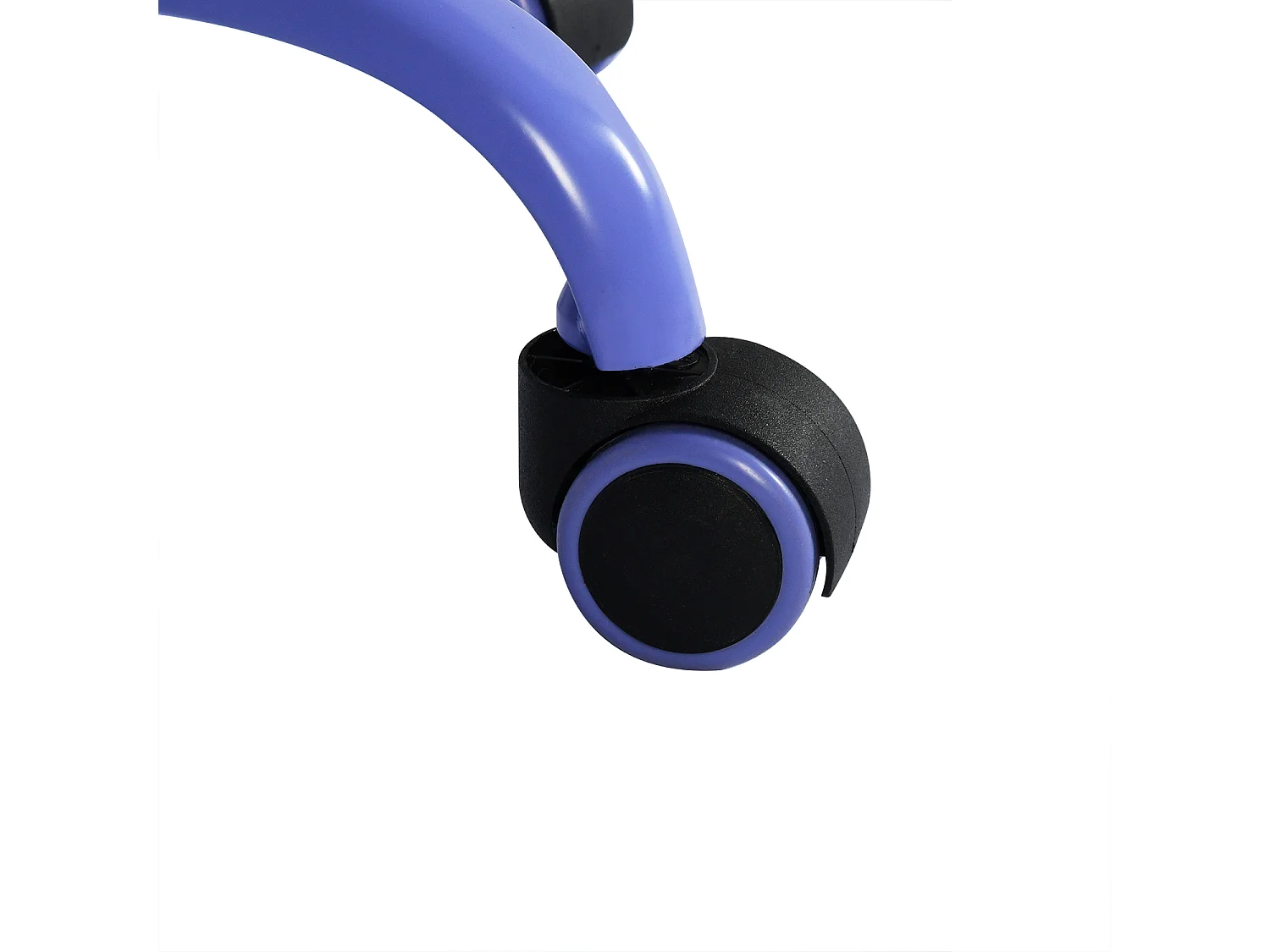 Chaise de bureau simple et confortable au design ergonomique violet