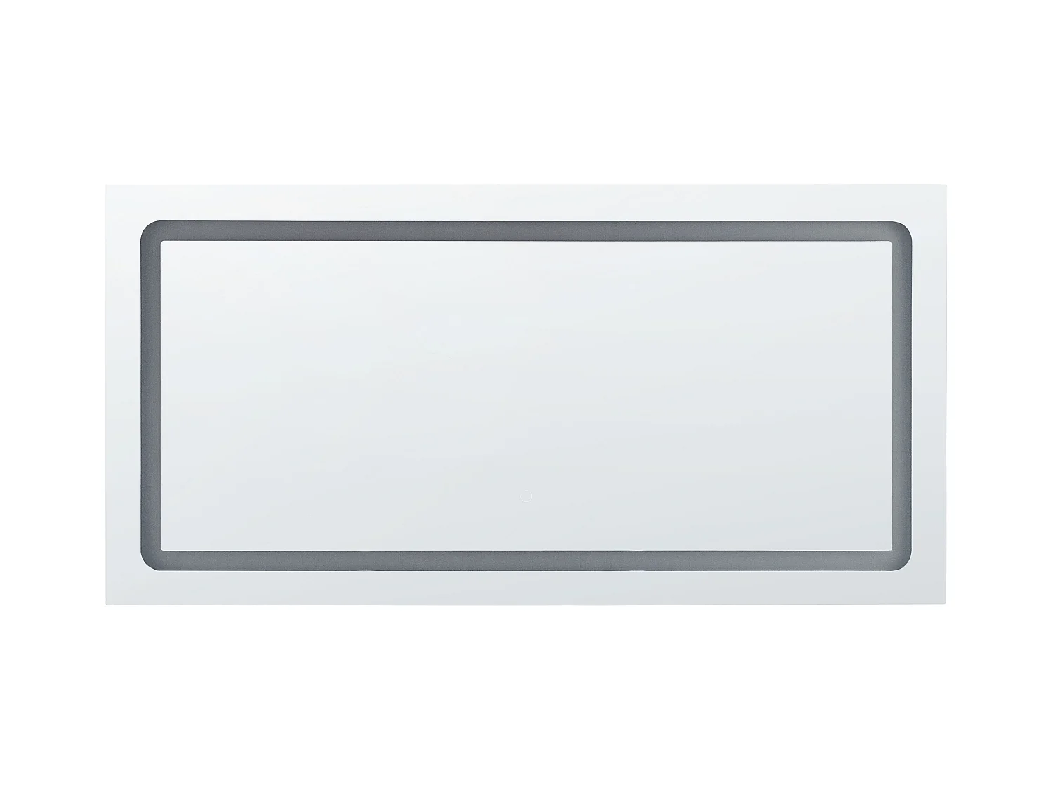 LED badkamerspiegel BENOUVILLE 120 cm 60 cm Zilver