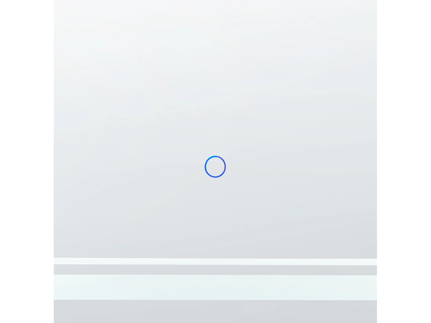 Specchio da bagno con luce LED ARROMACHNES 120 cm 60 cm Argento