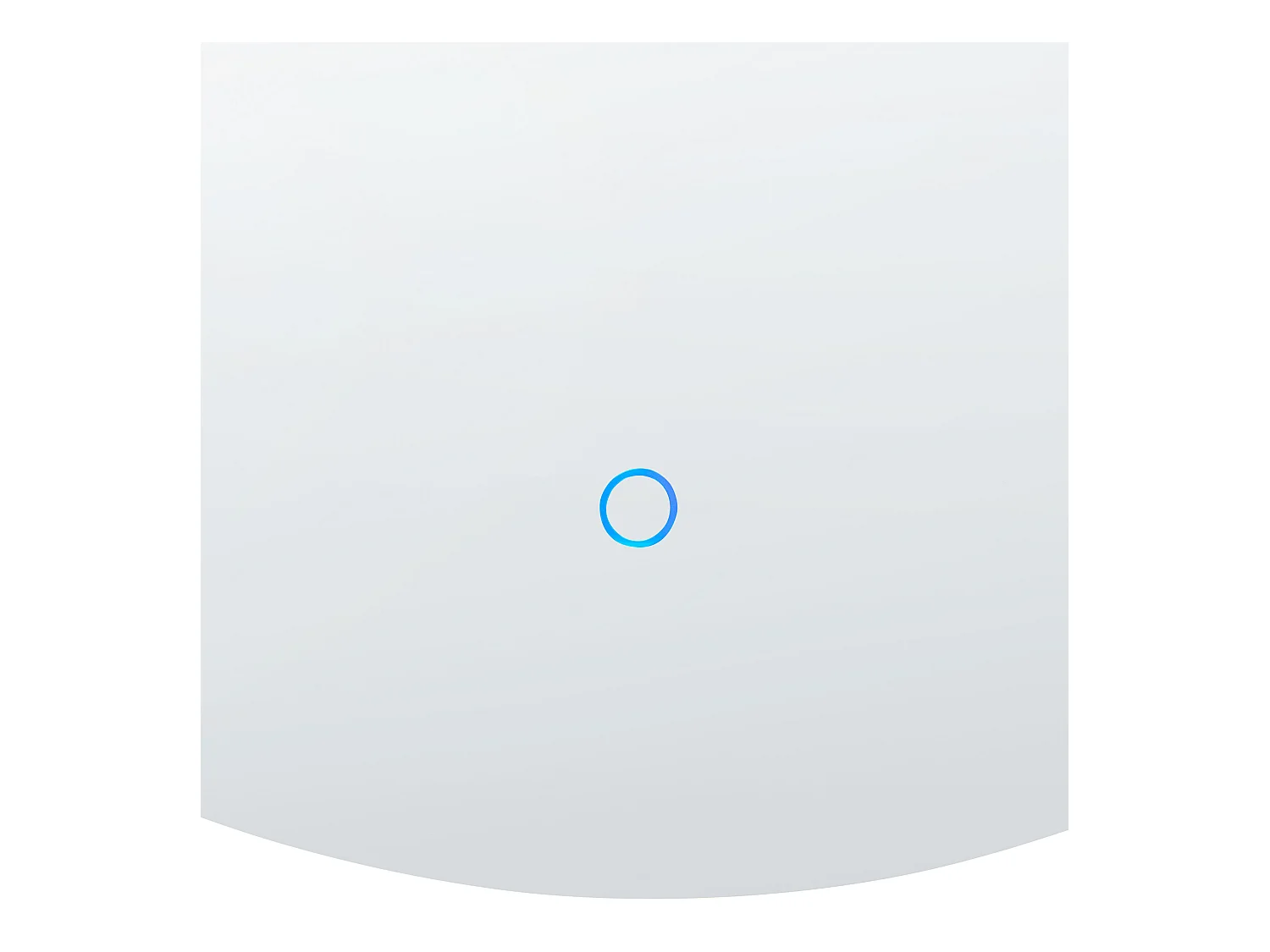 Miroir de salle de bain LED COURSEULLES 79 cm 79 cm Argenté