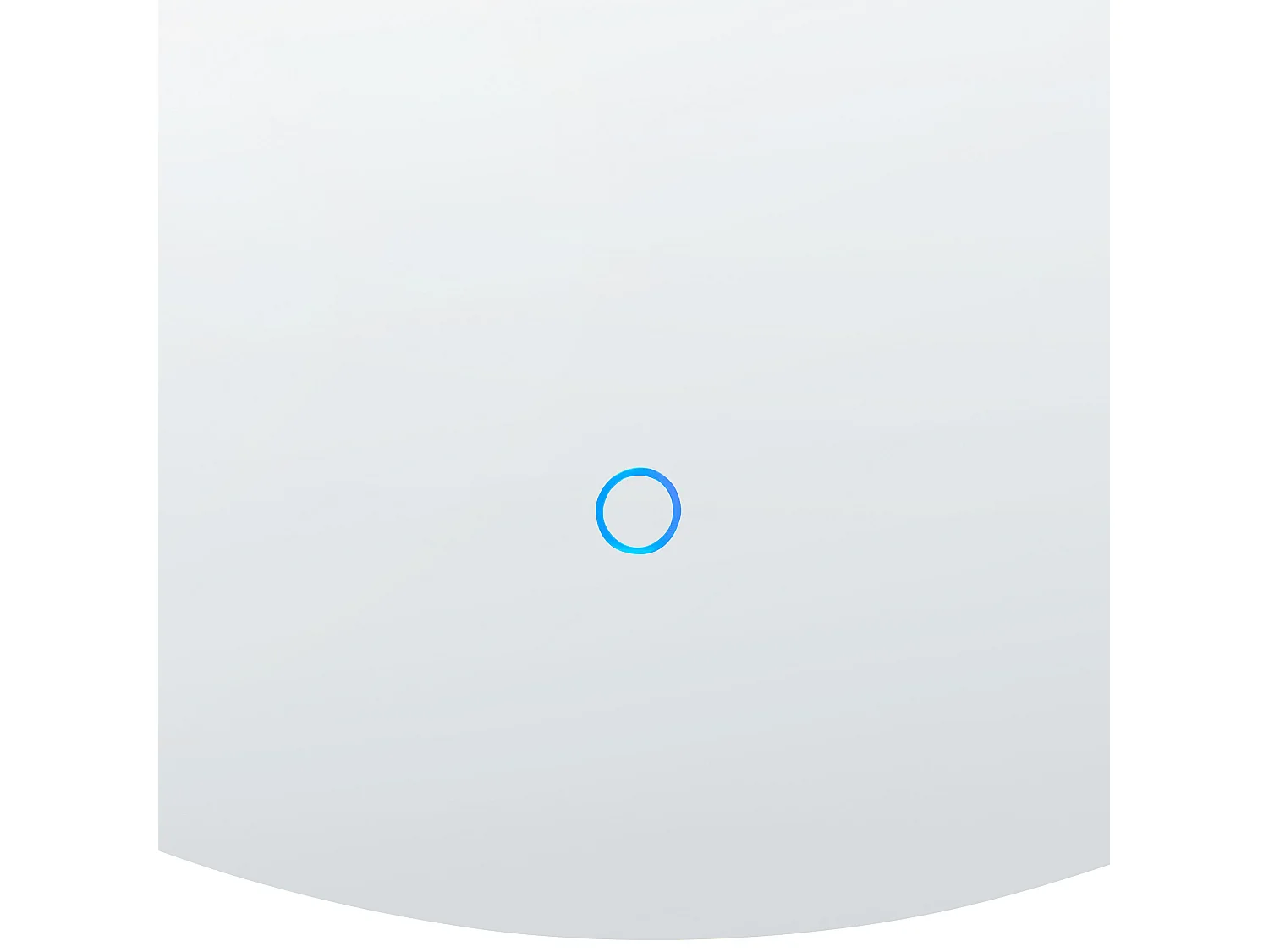 Espelho LED para casa de banho COURSEULLES 79 cm 79 cm Prateado