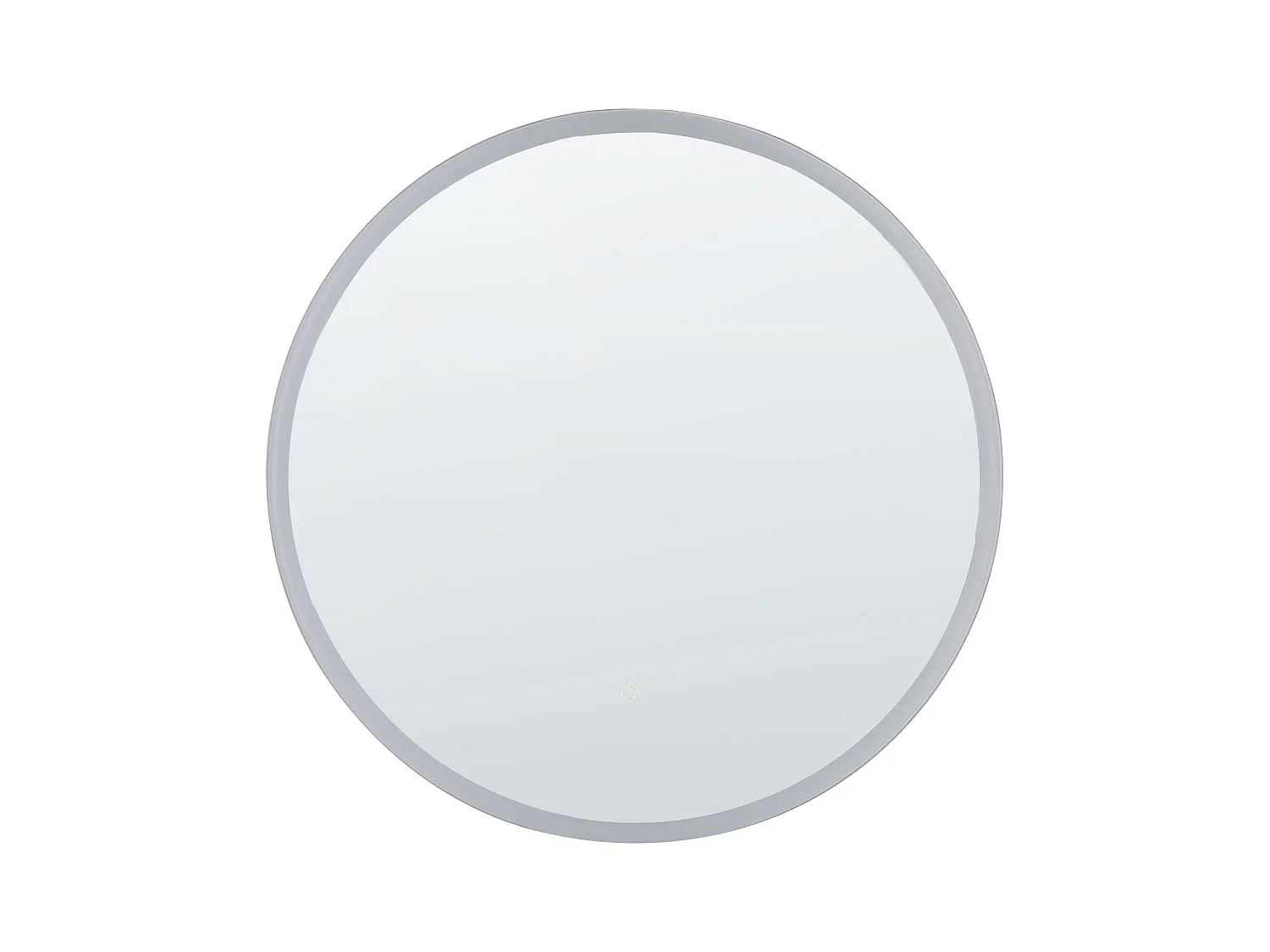 Miroir de salle de bain LED DEAUVILLE 79 cm 79 cm Argenté