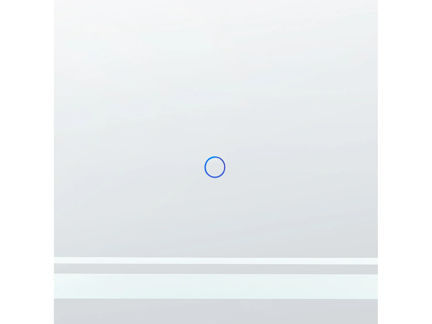 Miroir de salle de bain LED CHATEAUROUX 120 cm 60 cm Argenté