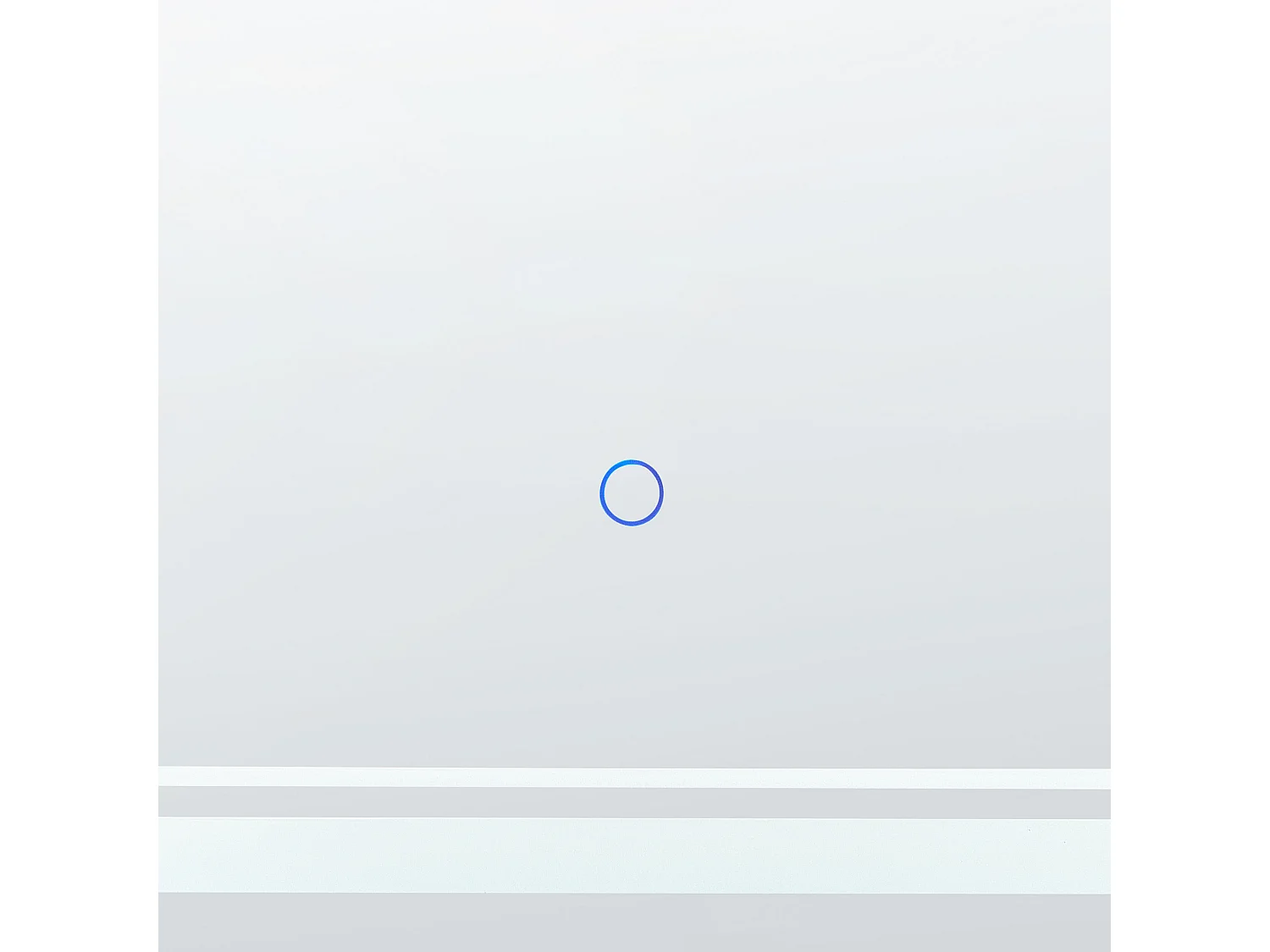 Miroir de salle de bain LED LOCMARIAQUER 120 cm 60 cm Argenté