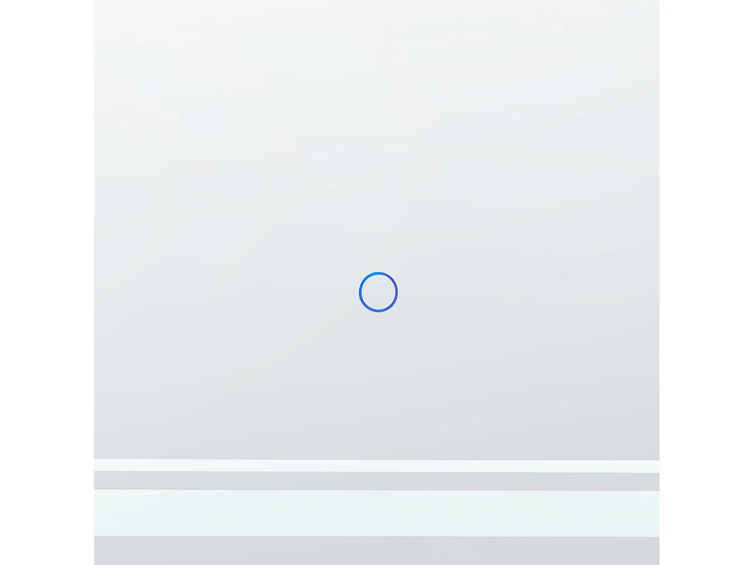 Miroir de salle de bain LED AVRANCHES 120 cm 60 cm Argenté