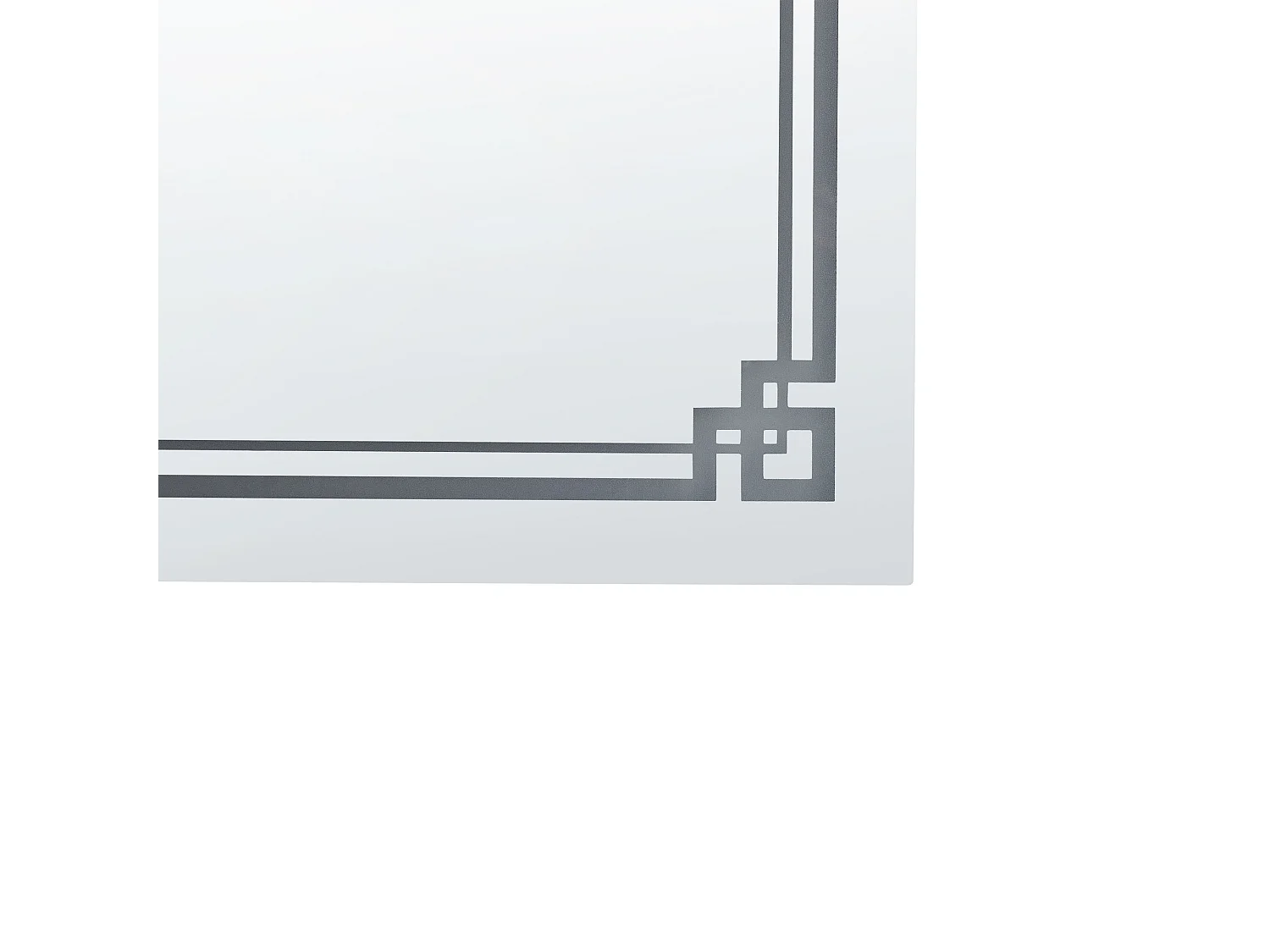 Espelho LED para casa de banho AVRANCHES 120 cm 60 cm Prateado